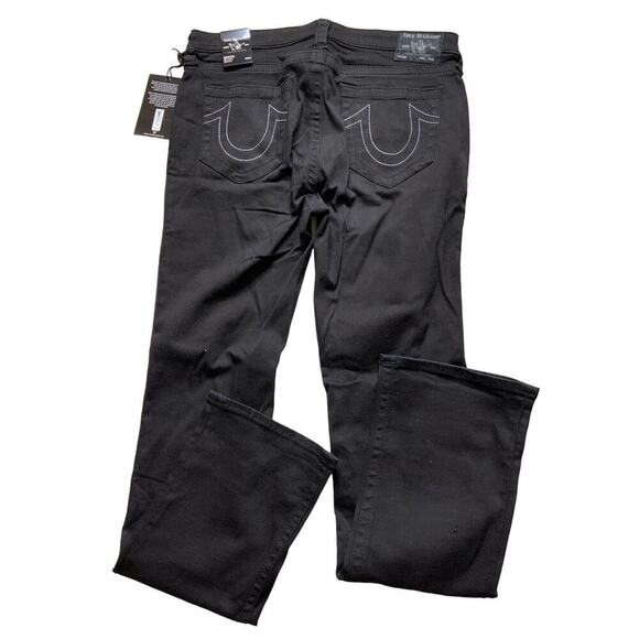 True Religion Becca Jeans Women's Plus Size 14 Mid Rise Bootcut Stretch Denim - Picture 4 of 16